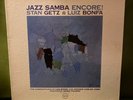 Stan Getz, Luiz Bonfa, Maria Toledo Jazz Samba Encore LP Vinyl Verve VG++