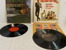 You Only Live Twice & Thunderball Goldfinger James Bond Vinyl LP Record Albums