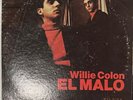 Willie Colon EL MALO LP Fania Mono Clouds Latin Salsa Guaguanco Jazz