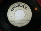 THE McGUIRE SISTERS Goodnight My Love Pleasant Dreams CORAL ACETATE TEST 45 VG++
