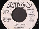 IRON BUTTERFLY: in-a-gadda-da-vida / iron butterfly theme ATCO 7