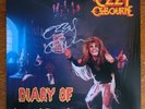 OZZY OSBOURNE SIGNED DIARY OF A MADMAN w/COA VINYL LP AUTOGRAPHED VINTAGE PRESS