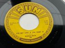WARREN SMITH  1957  SUN 45     I'VE GOT LOVE IF YOU WANT IT      I FELL IN LOVE