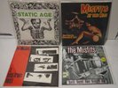 4 Rare MISFITS 7 inch Vinyl Records (Import 45, Static Age, at Ritz, From Hell)