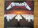 Metallica - Master Of Puppets - OG 1986 Promo LP , SP pressing  VG+ Rare