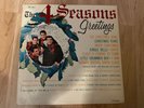 The 4 Seasons – The 4 Seasons Greetings 1962 Vee Jay VJLP 1055 Jacket/Vinyl VG+