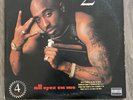 2PAC ALL EYEZ ON ME 1996 OG PRINT 4 LP VINYL PROMO dr dre snoop dogg poster