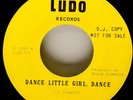 RARE Garage Rock 45 THE REACTIONS Dance, Little Girl, Dance PROMO Ludo (Alabama)