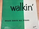 MILES DAVIS - WALKIN' - UK LAMINATE FLIPBACK ESQUIRE LP - cat no 32-098