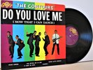 The Contours Lp Do You Love Me - Gordy Records Script Logo 1962