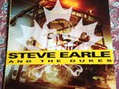 STEVE EARLE & THE DUKES - SHUT UP AND DIE LIKE AN AVIATOR - GERMANY MCA 1991 2LP