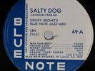 SIDNEY BECHET: Salty Dog US Blue Note 49 Jazz 12” 78 Art Hodes