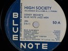 SIDNEY BECHET: High Society / Jackass Blues US Blue Note 50 Jazz 78 12” V++/E-