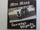 Mau Maus Society’s Rejects EP 7” Single Vinyl Record 1982 PAX6