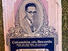 COLUMBIA RECORDS  Nov 1928 Catalog COUNTRY, POP, IRISH Darby & Tarlton