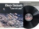 BLACK SABBATH LIVE AT LAST NEMS SP25 5009 JAPAN VINYL LP