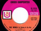 Bad Trip MI Garage Psych Fuzz CHRIS CARPENTER This World Is Closing In 45 HEAR