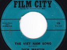 Song Poem Vietnam Obscurity DICK MARTIN The Viet Nam Song 45 Film City HEAR