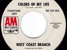 Sunset Strip Fuzz Psych WEST COAST BRANCH Colors of My Life 45 A&M HEAR