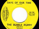 TX Psych Hard Rock BUBBLE PUPPY Days Of Our Time 45 International Artists HEAR