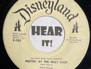 Teen Vocal Group HOT Guitar Break 45 UNKNOWN ARTIST Meetin Malt Sop DISNEYLAND