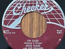 MITZI MARS with SAX MALLARD & ORCH I'm Glad / Roll 'Em CHECKER R&B 45 RARE