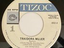 CONJUNTO NORTEÑO LOS TROQUEROS - Traidora Mujer - RARE RANCHERA 45 tizoc