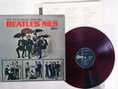 BEATLES NO.5 ODEON OR-8028 RED VINYL VINYL LP
