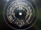 Anna Thibaud & Maréchal Le curée et sa servante 78 Tours RPM Pathé Monoface 1902