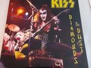 KISS Import Lp GOLD Vinyl Pressing 'DIAMONDS IN THE DUST' Live 1974 - 1978