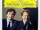 SHLOMO MINTZ - FRANCK & DEBUSSY violin & piano sonatas DGG 415683-1 LP NM