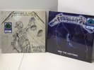 Metallica And Justice For All Green Vinyl + Ride The Lightning Blue Walmart Lot