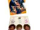 2 x Signed The Three Degrees Vinyl Records Album of Love  And Live in The Uk