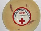 RED CROSS WW2 Audiodisc blank 7” acetate record for recording American Red Cross