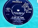 CINDY COLE - A LOVE LIKE YOURS - HE'S SURE THE BOY I LOVE COLUMBIA NORTHERN NM