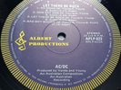 AC/DC : Australian Albert 2nd press  LET THERE BE ROCK(APLP 022) MINT-/MINT-