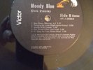 ELVIS PRESLEY RARE ORIGINAL BLACK VINYL MOODY BLUE LP 1977 USA NEAR MINT VINYL