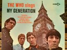 THE WHO sings MY GENERATION; Decca DL  74664;  LP Vinyl
