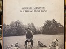 George Harrison All Things Must Pass Vinyl 3 LP Apple Box + Poster What Is Life