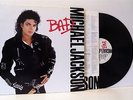 MICHAEL JACKSON bad LP EX/EX, 450290 1, vinyl, album, with lyric inner, uk, 1987