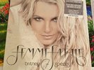 Britney Spears Femme Fatale Clear Vinyl w/Gold & White Splatter UO Exclusive