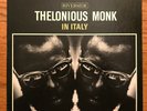Thelonious Monk - In Italy LP Riverside Records RS-9443  1963 Pressing  VG+