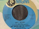 ERIC BURDON AND THE ANIMALS - Sky Pilot Part one and two - Excellent 45 NM-