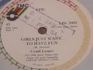 Cyndi Lauper Rare Vinyl Single Girls just want / Hey Now Rare Zimbabwe Promo 7