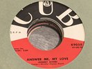 JOHNNY RIVERS: The Customary Thing / Answer Me, My Love 45 Oldies VG++
