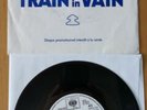 The CLASH Very rare Train in vain French promo, punk, new wave