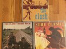 3 The Clash LPs Combat Rock, Black Market Clash, & 12” Single Cleaned/Tested