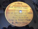 ROBERT PAIGE J FRAZEE SAN ANTONIO ROSE UNIVERSAL SOUNDTRACK TEST PRESSING RECORD