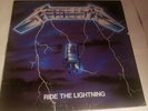 Metallica Ride The Lightning Elektra US Vinyl LP 1984 60396-1