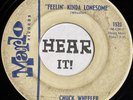 MO Rockabilly Stroller Piano Rocker 45 CHUCK WHEELER Feelin Kinda Lonesome MARLO